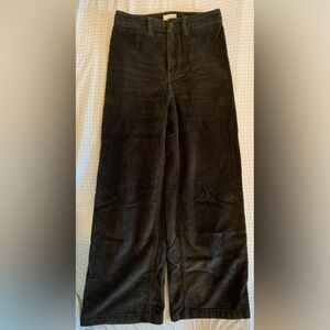 Wilfred Free high waisted wide leg cords, sz 2